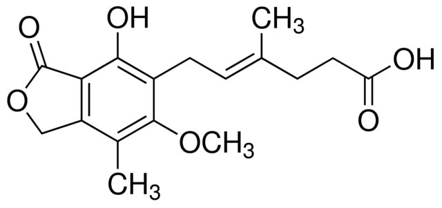 Mycophenolic acid (Mycophenolate) 24280-93-1
